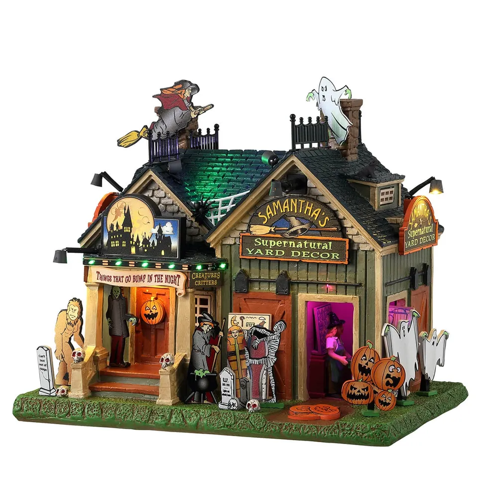 lemax-samantha-s-supernatural-spooky-town-geb-ude image 1