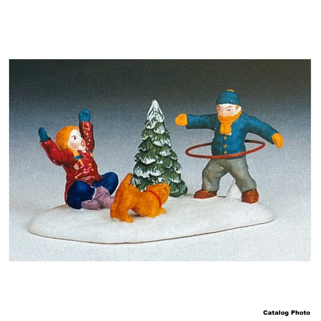 lemax-holiday-hula-hoops-miniaturfiguren-set image 1
