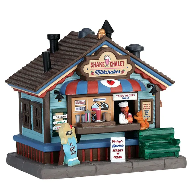 lemax-shake-chalet-miniaturhaus-f-r-weihnachtsdorf image 1