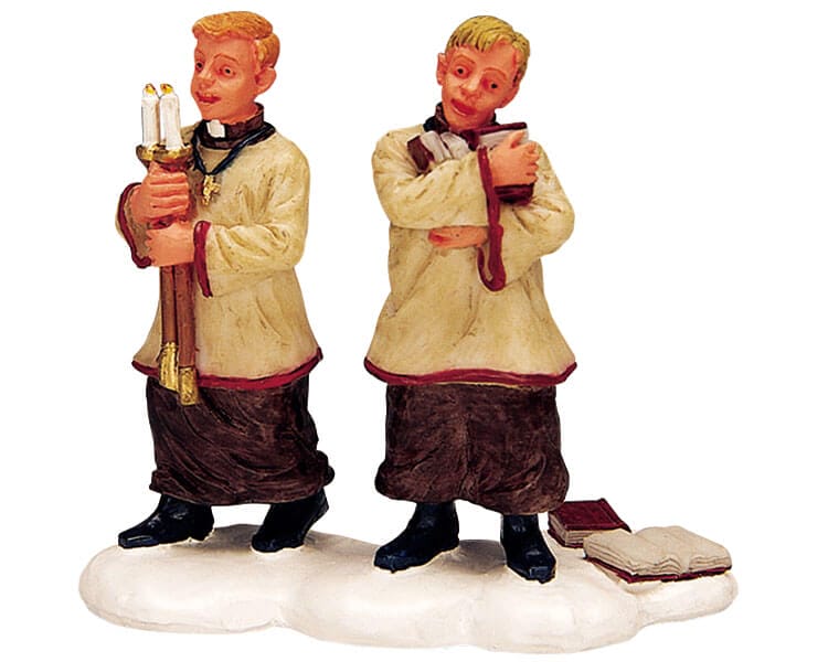 lemax-to-the-cathedral-miniatur-figurenszene-f-r-weihnachtsdorf image 2