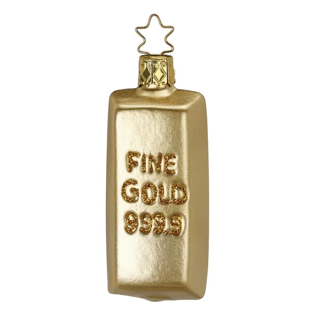 inge-glas-goldbarren-christbaumkugel-8-5-cm-gold image 1