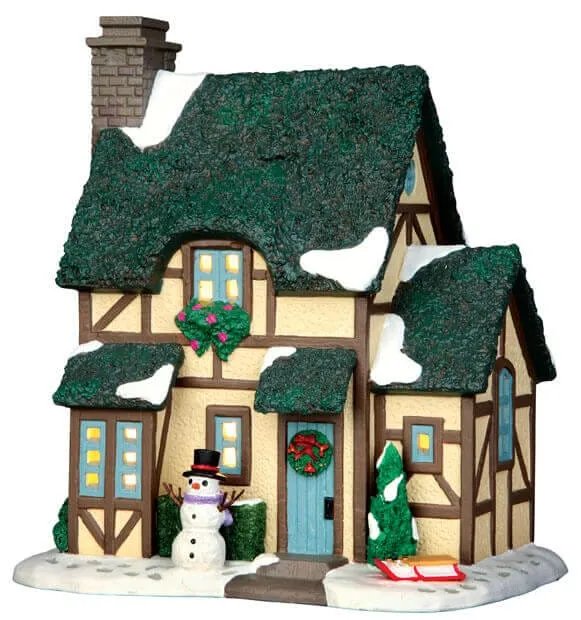 lemax-winter-chalet-holidays-seasons-miniaturhaus image 1