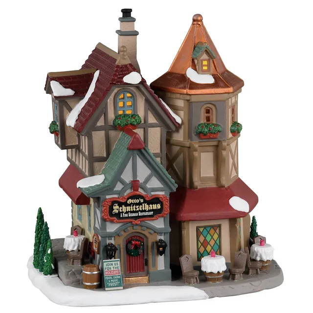 lemax-otto-s-schnitzelhaus-vail-village-beleuchtetes-miniaturhaus image 1
