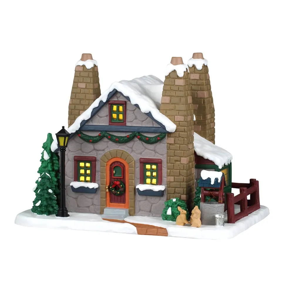 lemax-piney-grove-cottage-caddington-village-haus image 1