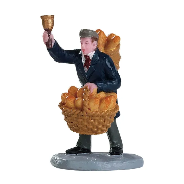 lemax-bread-peddler-caddington-figur image 1