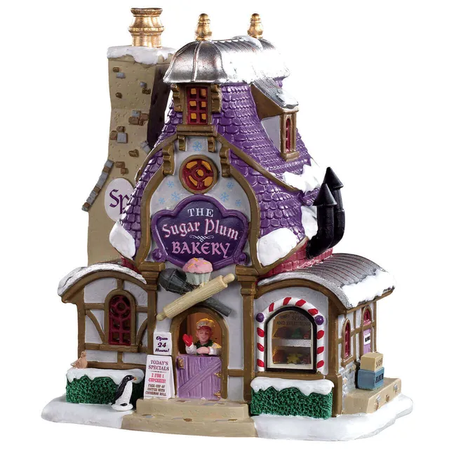 lemax-sugar-plum-bakery-beleuchtetes-miniaturhaus image 1