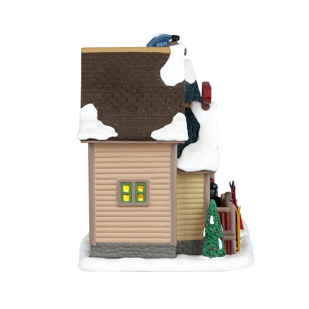 lemax-bighorn-peak-mountain-sports-snow-gear-miniaturhaus image 3