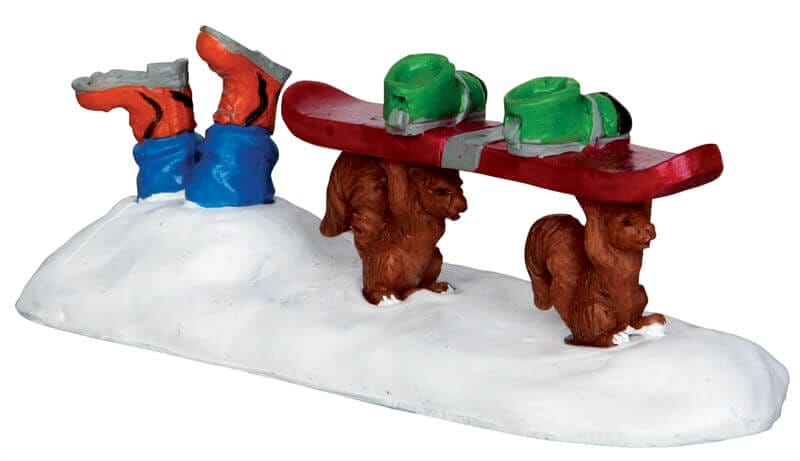 lemax-ski-country-varmints-miniaturfiguren-set image 1