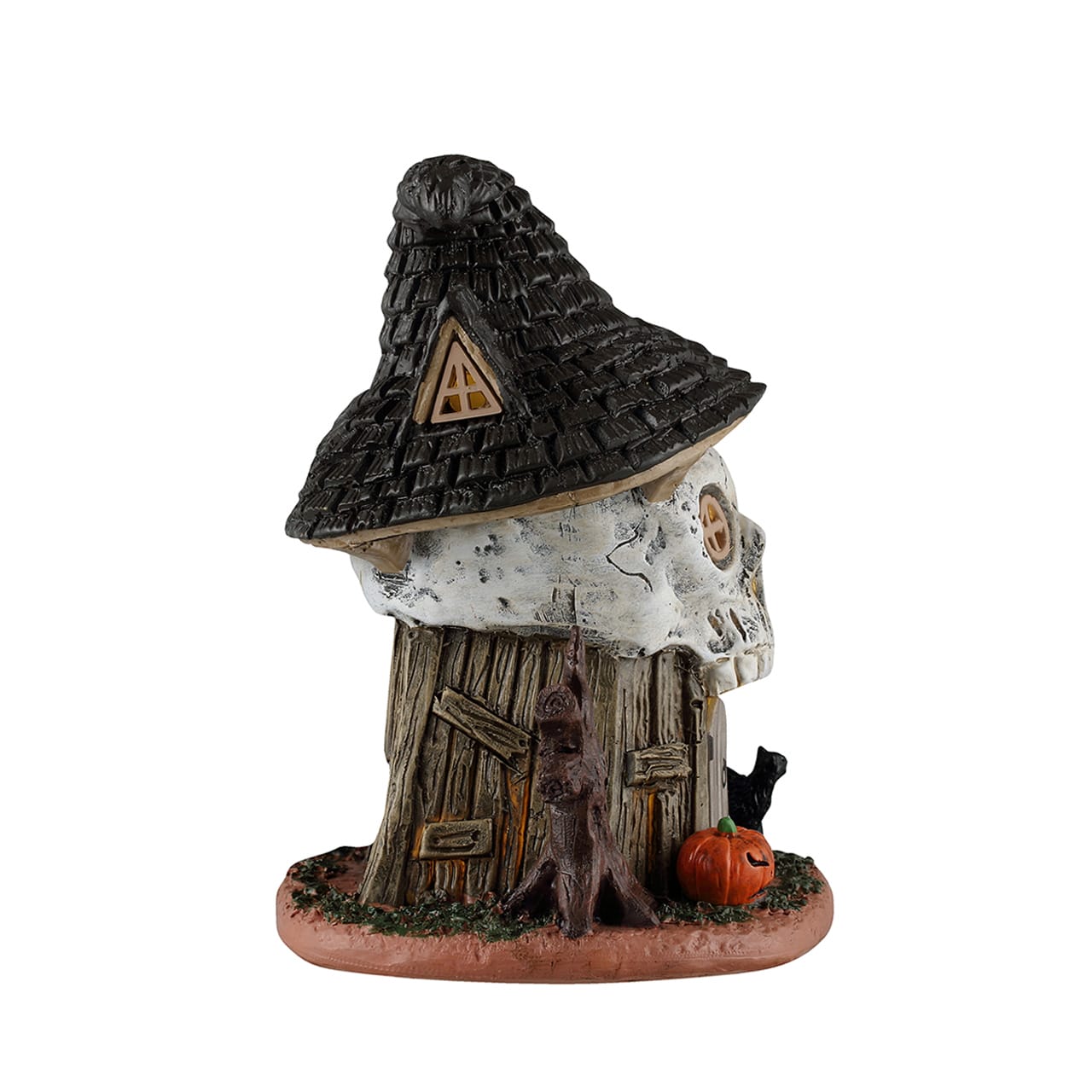 lemax-witch-s-skull-hut-beleuchtetes-gruselhaus-spooky-town image 2