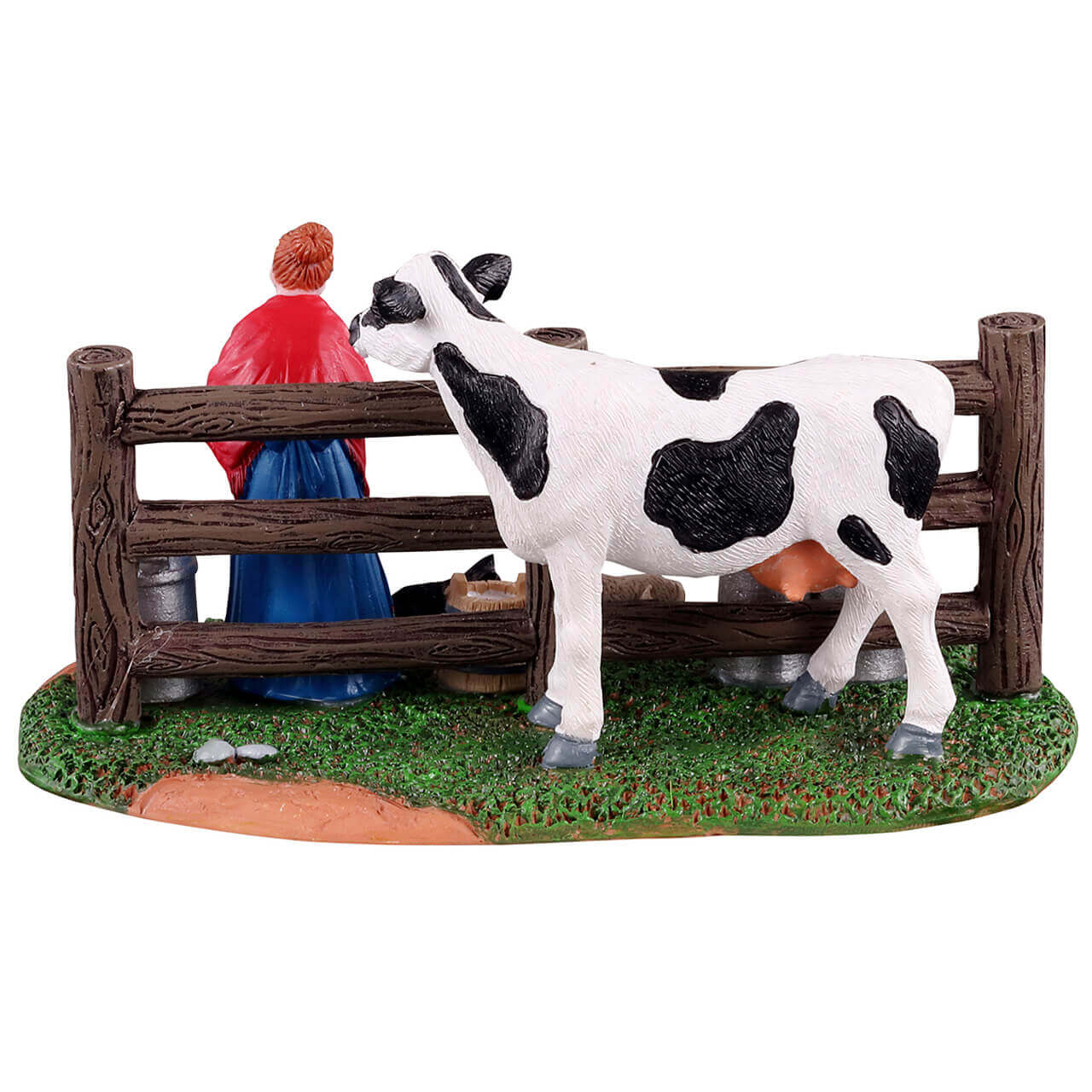 lemax-victorian-dairy-farmer-b-uerin-mit-kuh-und-milchkannen image 4