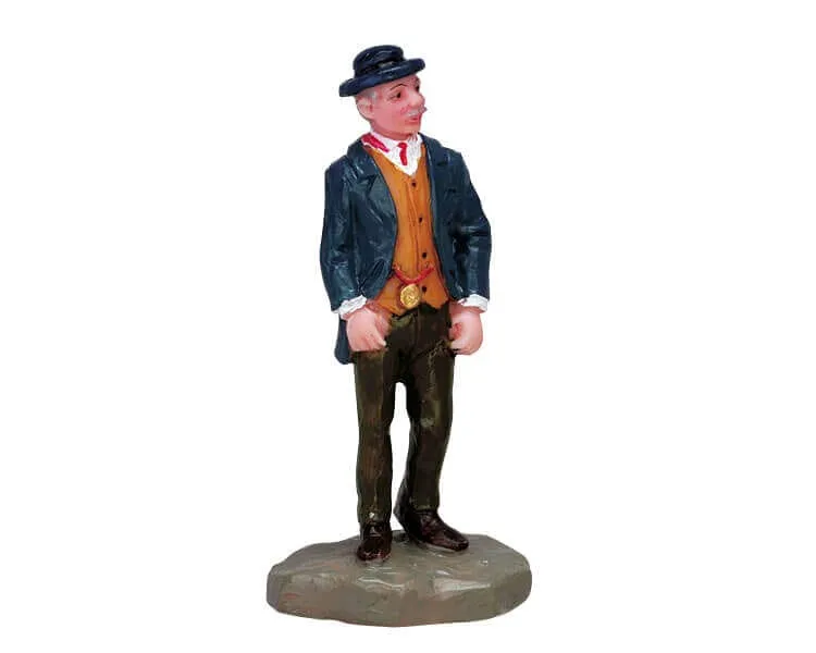 lemax-walking-along-weihnachtsdorf-figur image 1