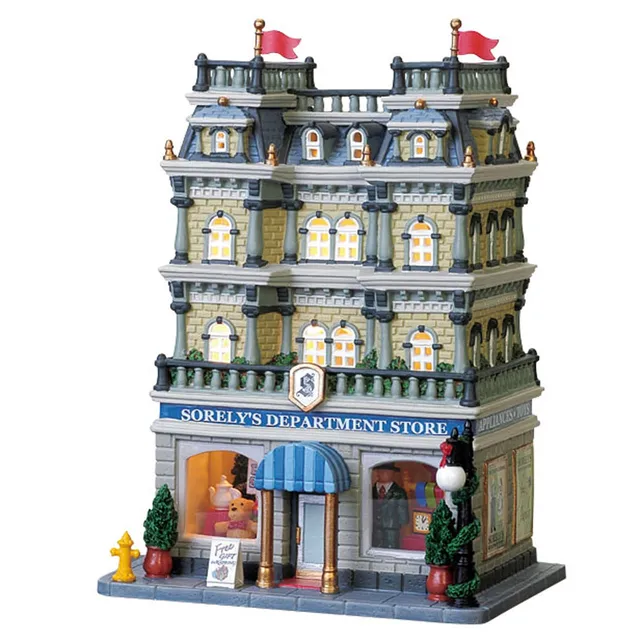 lemax-sorely-s-department-store-kaufhaus-miniaturhaus image 1