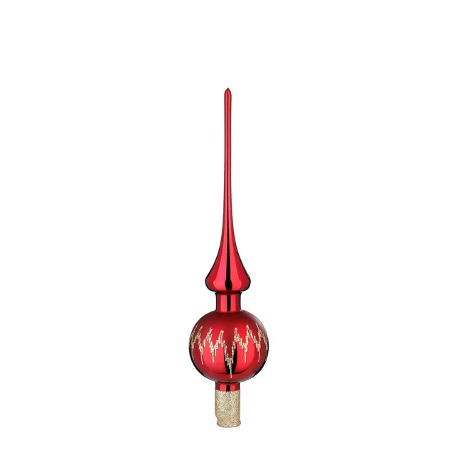 inge-glas-festtagsfreude-christbaumspitze-7-x-30-cm-ochsenblut-glanz image 1