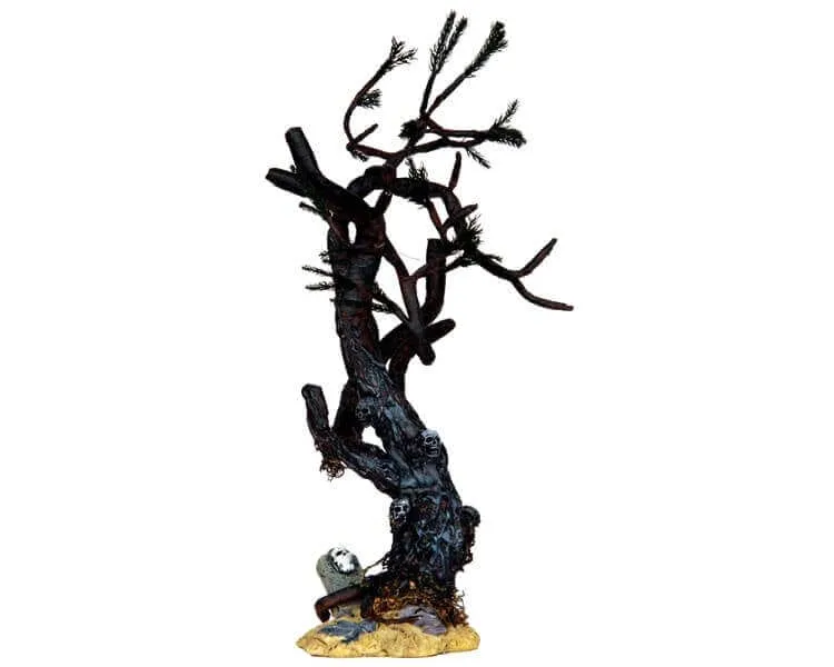 lemax-ghoulish-oak-tree-spooky-town-miniaturbaum image 1