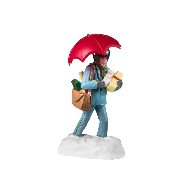 lemax-snowy-delivery-vail-village-figur image 1