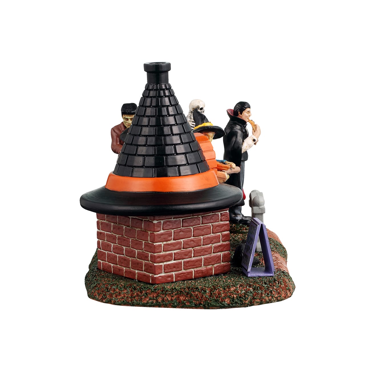 lemax-zelda-s-black-hat-pizzeria-spooky-town-hexenhaus image 2
