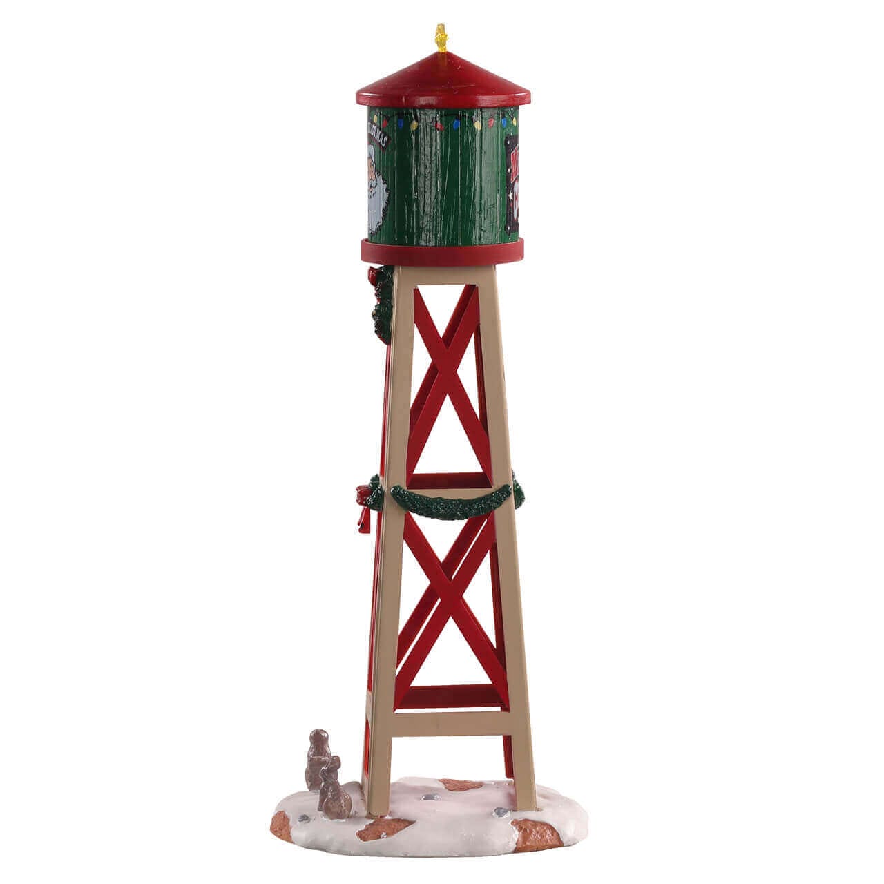 lemax-rustic-water-tower-miniatur-weihnachts-wasserturm-vail-village image 3