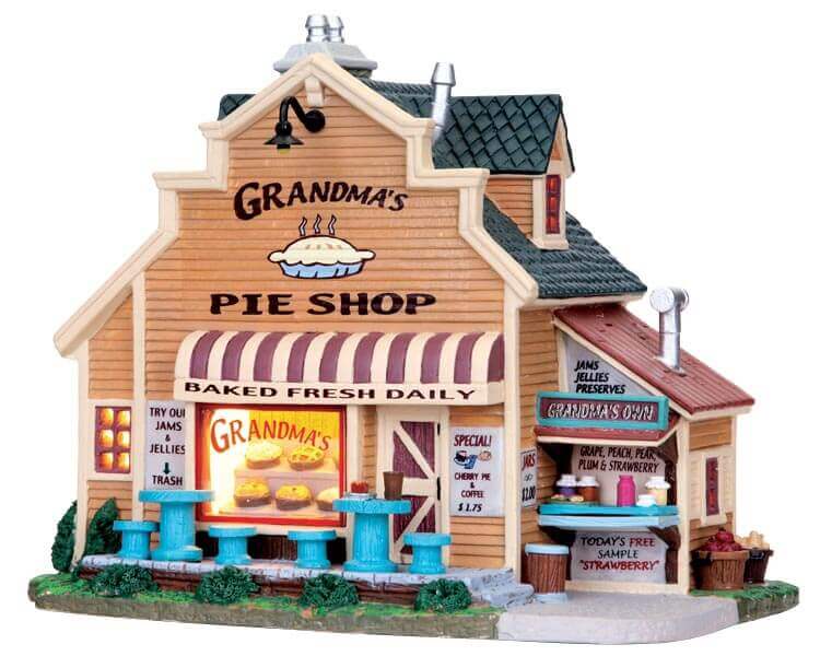 lemax-grandma-s-pie-shop-beleuchtetes-weihnachtshaus image 1