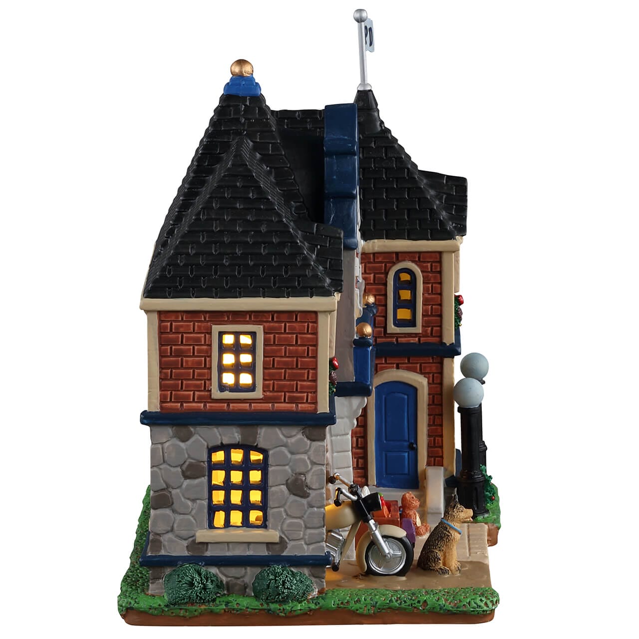 lemax-city-police-station-pd-precinct-9-miniaturhaus image 2