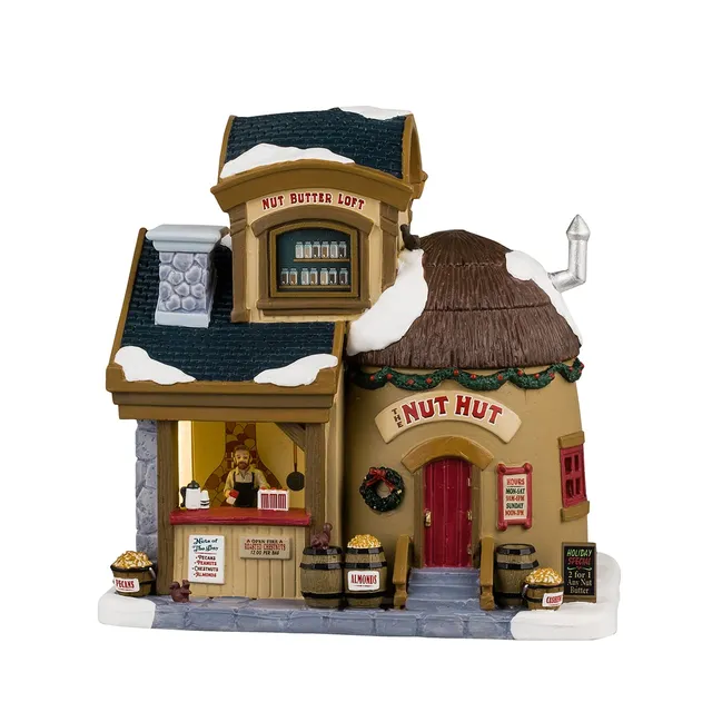 lemax-the-nut-hut-caddington-miniaturhaus image 1
