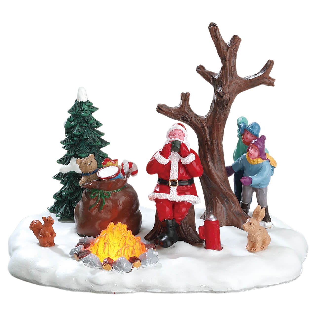 lemax-santa-takes-a-break-weihnachtsfigur-miniatur image 1