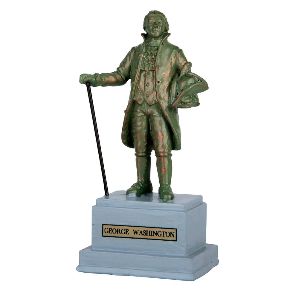 lemax-park-statue-george-washington-miniaturdenkmal-10-00-statt-12-99 image 1