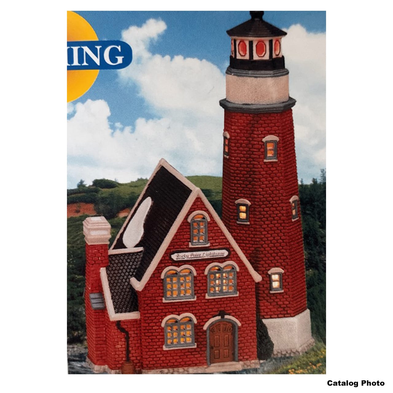 lemax-rocky-point-lighthouse-beleuchteter-miniatur-leuchtturm image 2