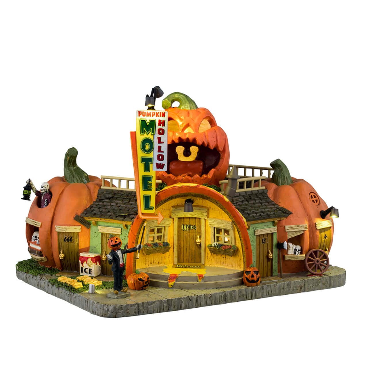 lemax-pumpkin-hollow-motel-spooky-town-geb-ude image 1