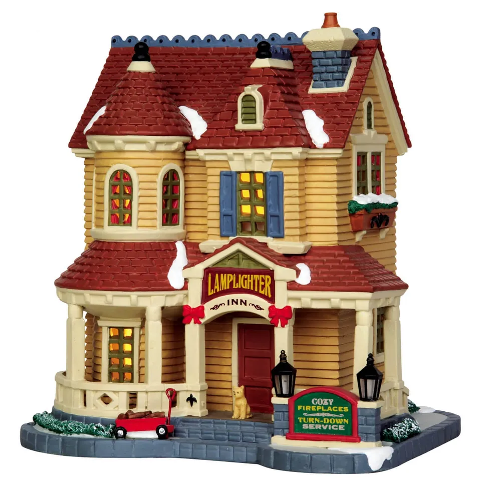 lemax-lamplighter-inn-harvest-crossing-miniatur-haus image 1