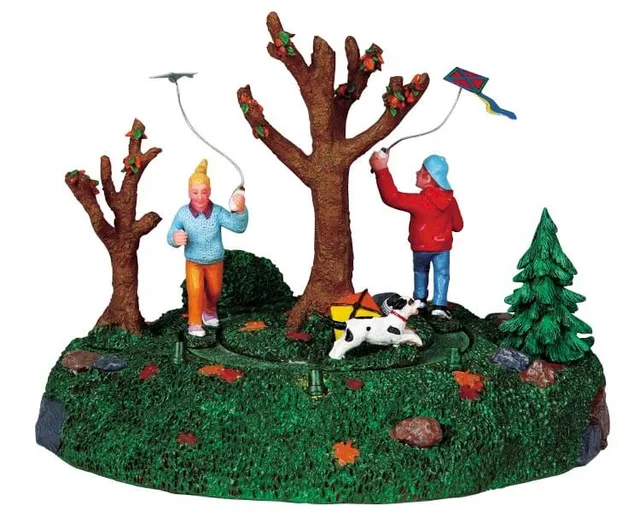lemax-flying-kites-miniatur-figuren-f-r-weihnachtsdorf image 1