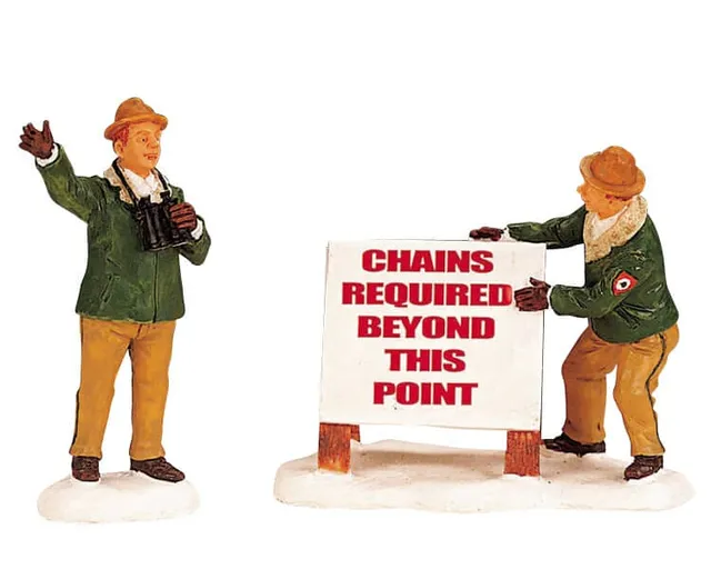 lemax-chains-required-miniatur-stra-enschild-zubeh-r image 1