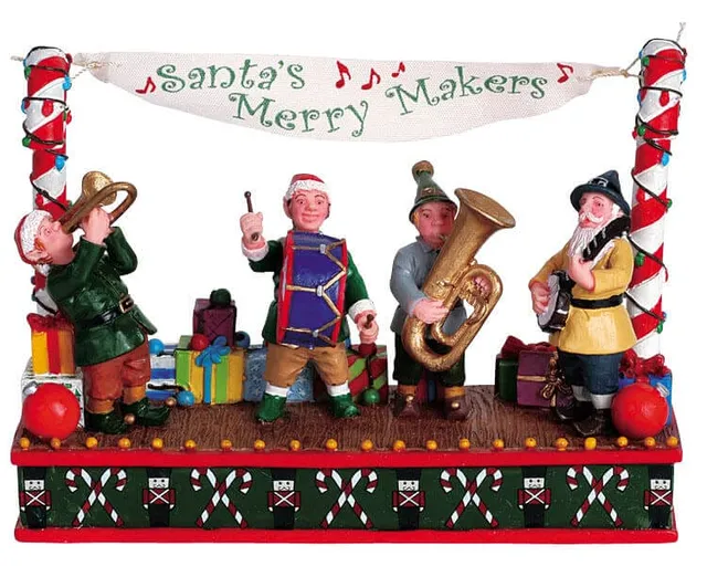 lemax-santa-s-merry-makers-weihnachtsdorf-figur image 1