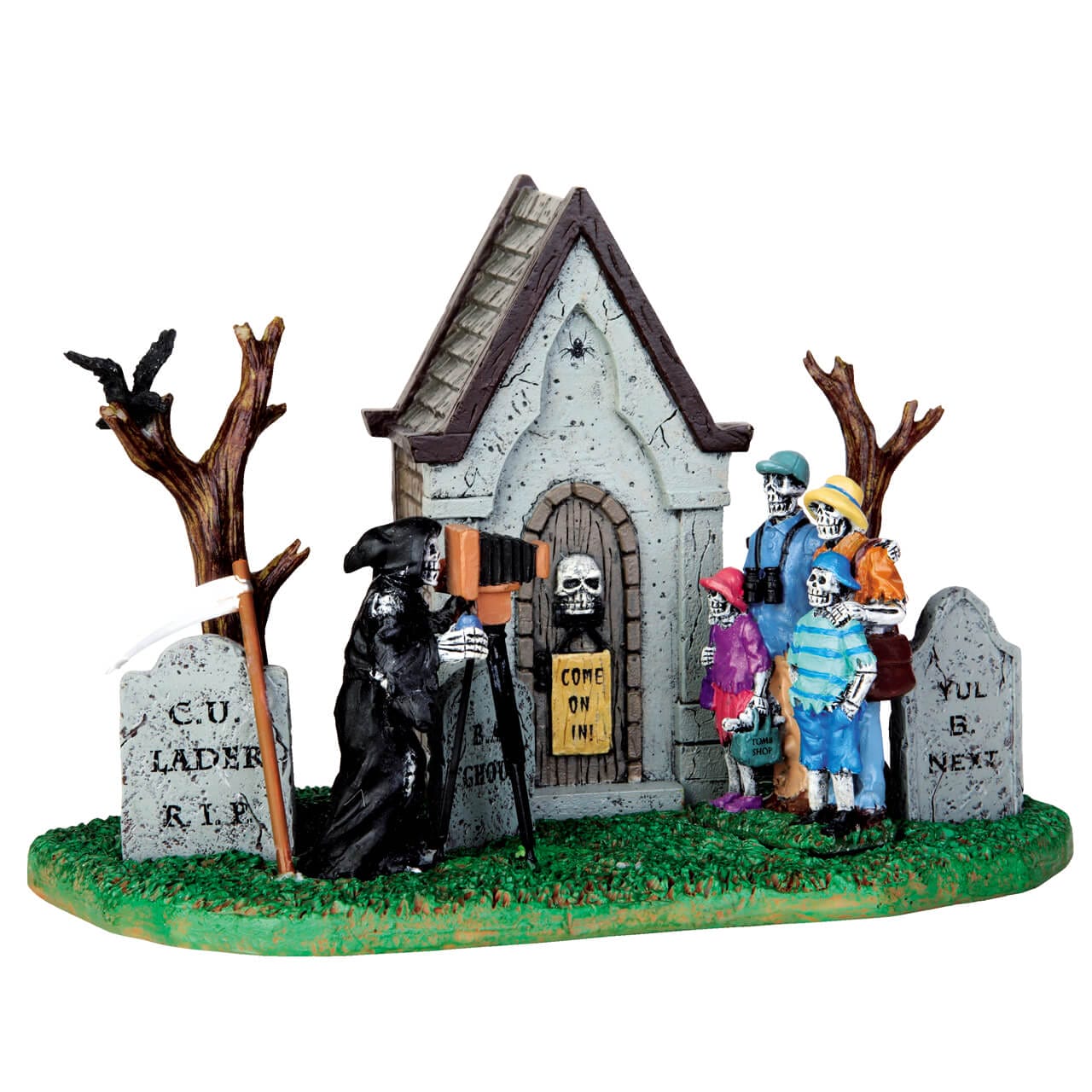 lemax-family-vacation-photo-grusel-figurenszene-spooky-town image 5