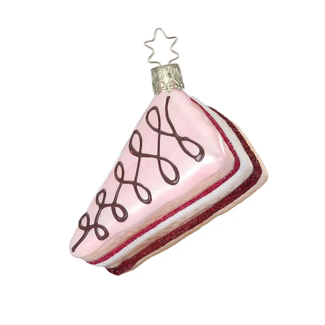 inge-glas-rosa-tortenzauber-christbaumkugel-8-5-cm image 1
