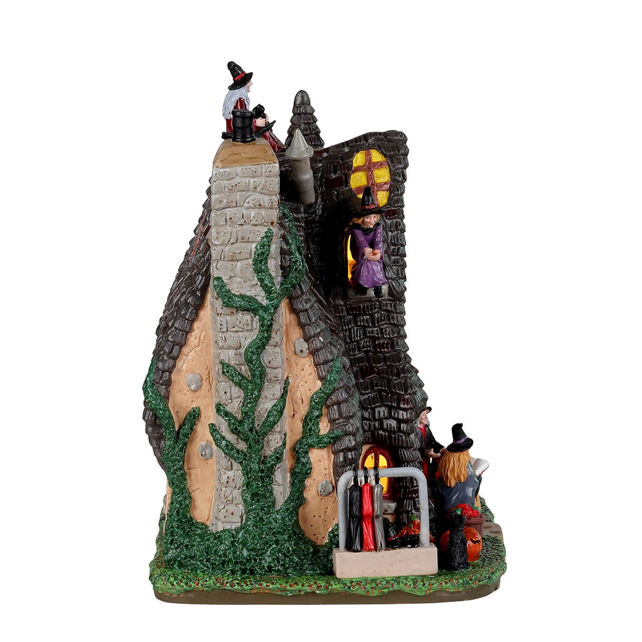lemax-the-witch-s-cottage-spooky-town-haus image 2