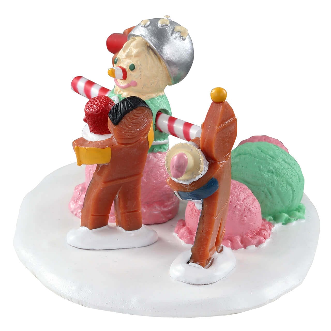 lemax-triple-scoop-snowman-sugar-n-spice-schneemann-figur image 3