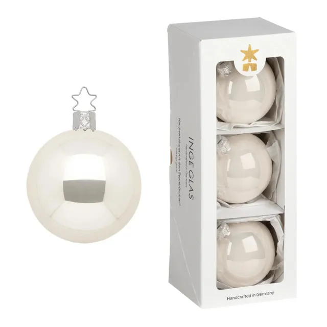 inge-glas-kugeln-christbaumkugel-champagner-opal-8-cm image 1