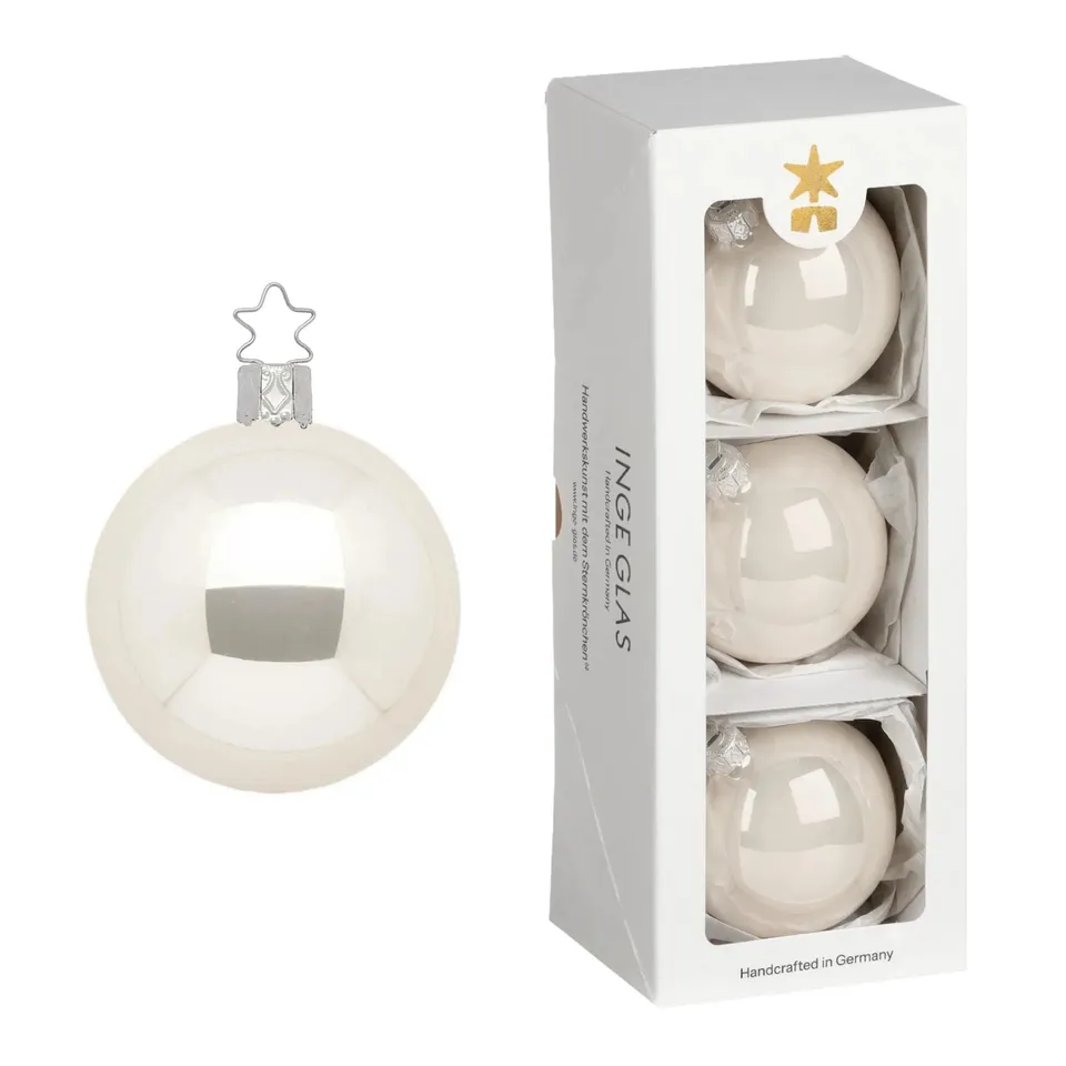 inge-glas-kugeln-christbaumkugel-champagner-opal-8-cm image 1