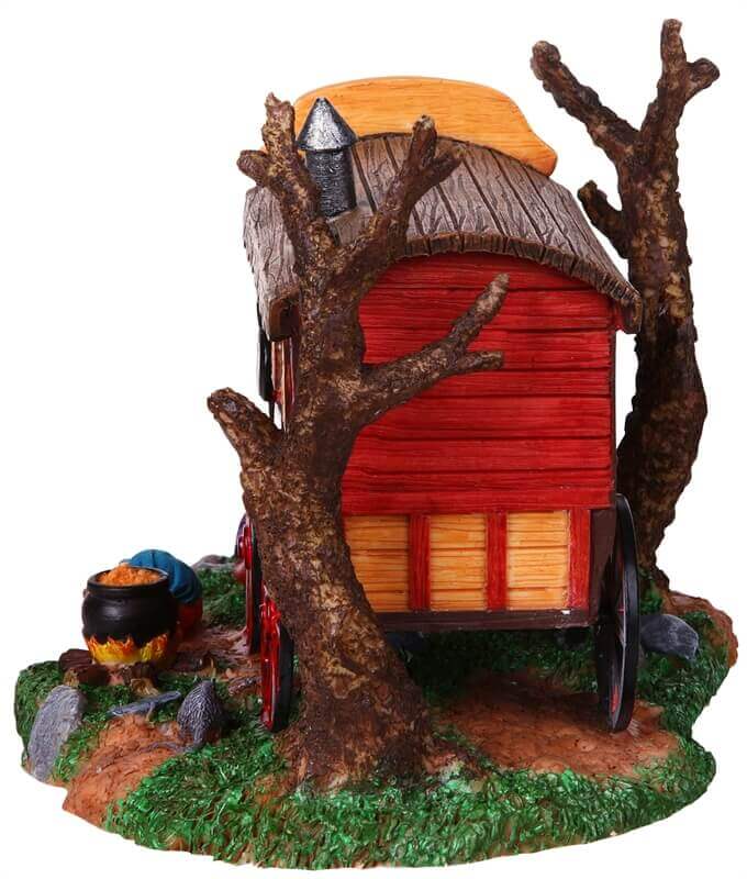 lemax-gypsy-wagon-spooky-town-miniatur-wagen image 3