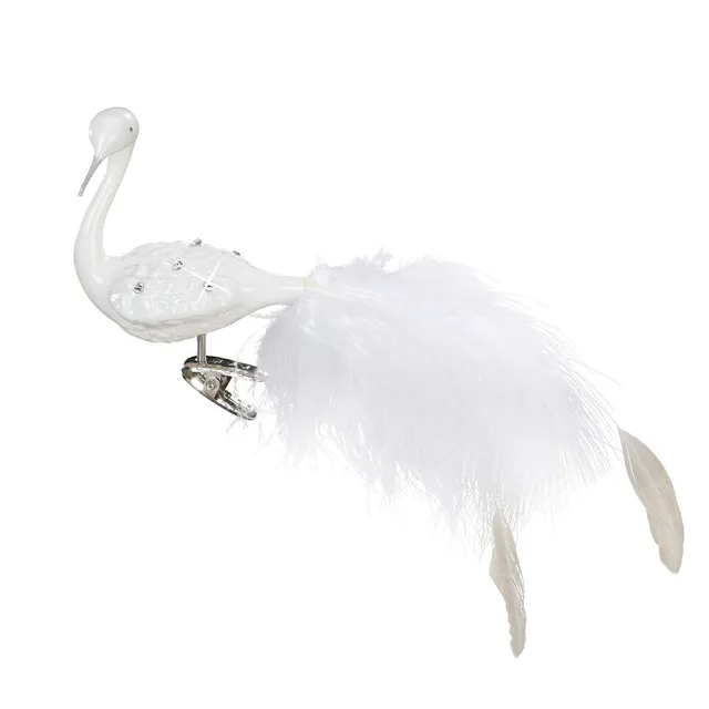 inge-glas-wei-er-pfau-christbaumkugel-9-cm image 1