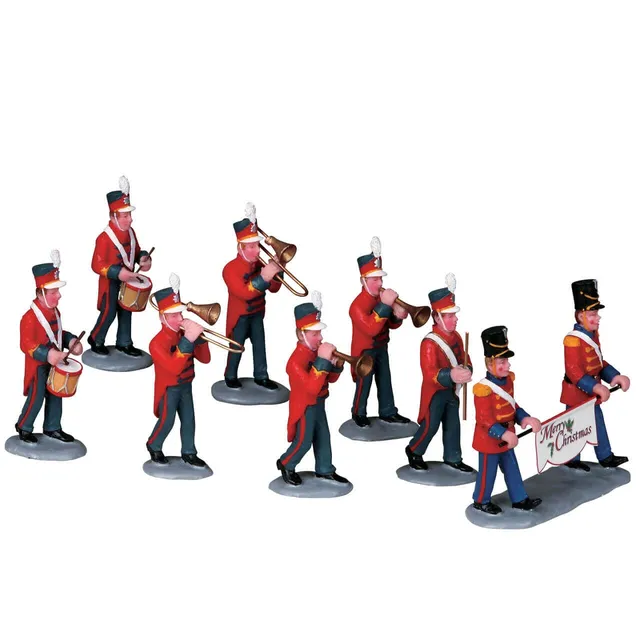 lemax-christmas-parade-marching-band-set-of-8-figuren image 1
