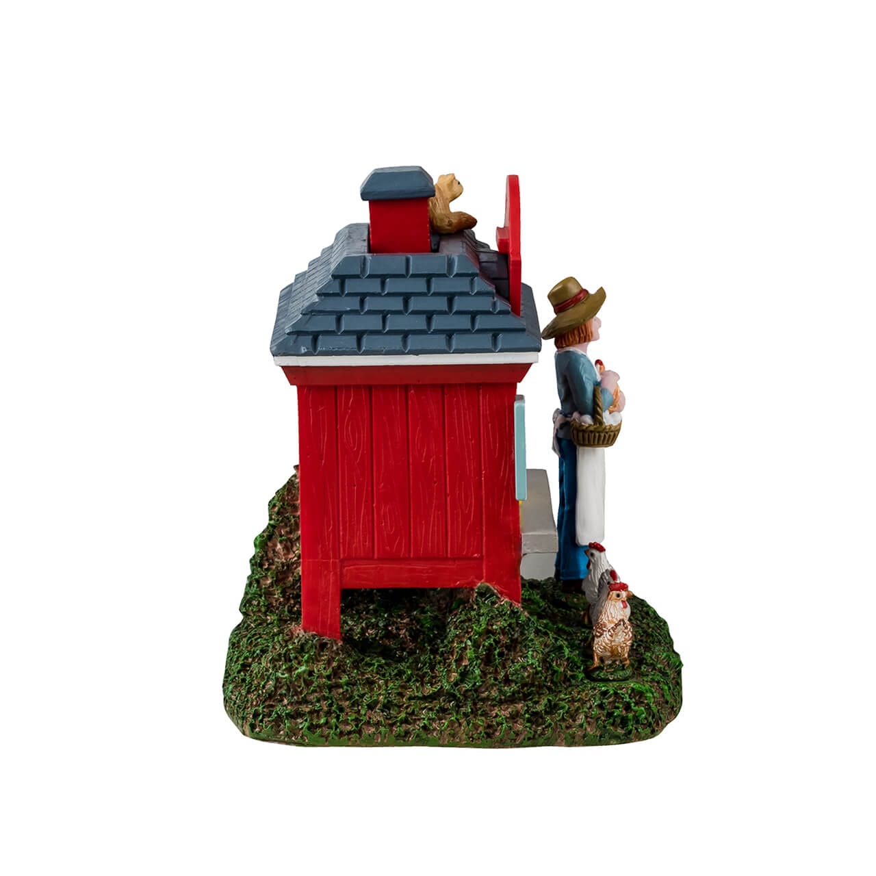 lemax-harvest-crossing-egg-cellent-egg-stand-bauernmarkt-figur-mit-h-hnern image 2