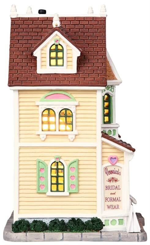 lemax-veronica-s-bridal-beleuchtetes-brautmoden-haus image 3