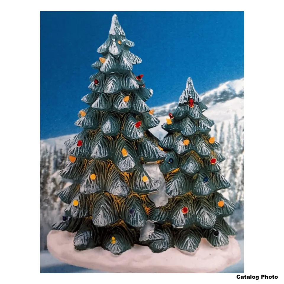 lemax-twin-christmas-tree-doppel-tannen-set image 1