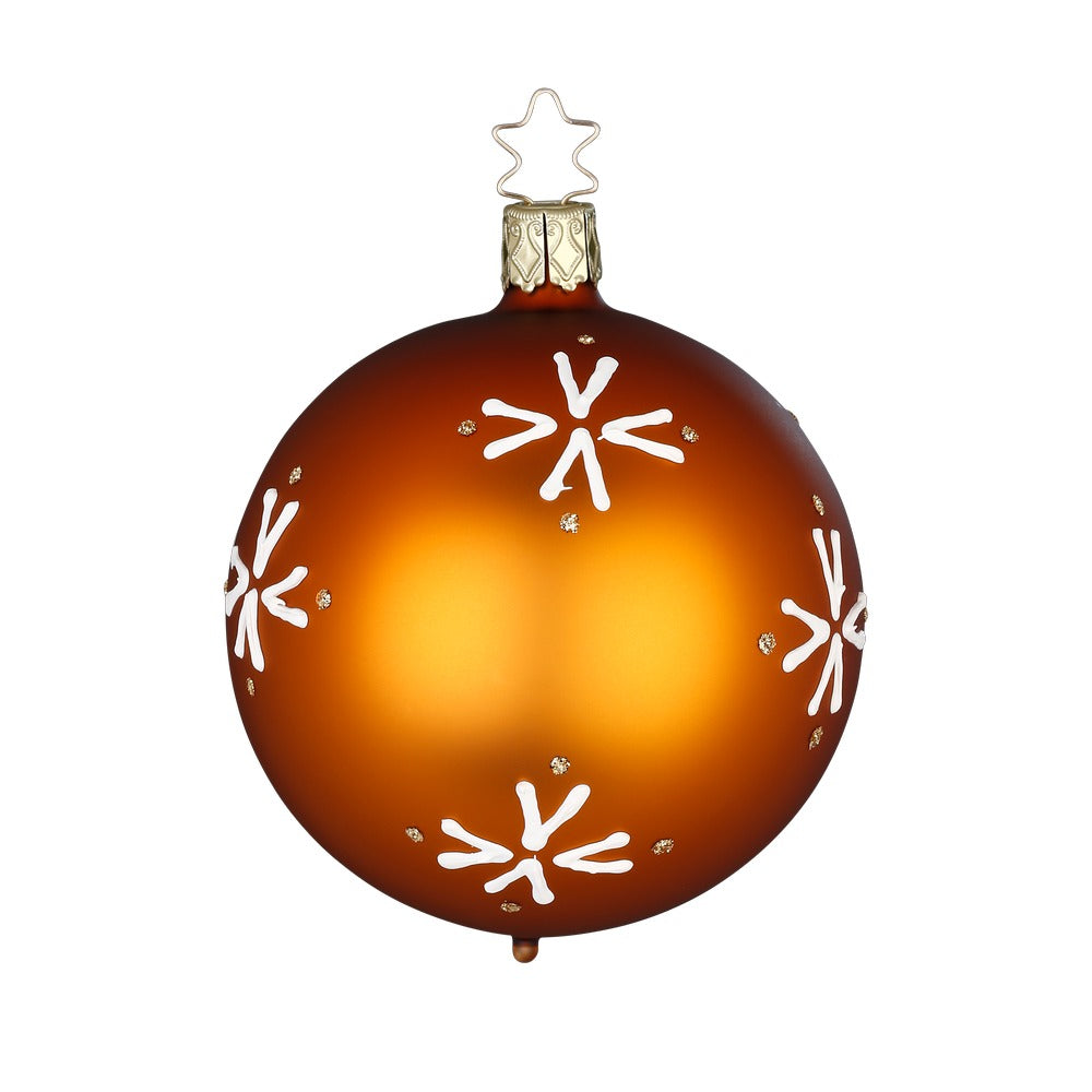 inge-glas-kuschelzeit-christbaumkugel-8-cm-braun image 1