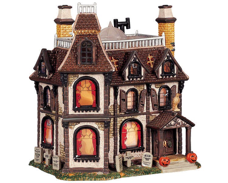 lemax-the-alford-mansion-spooky-town-spukhaus image 1