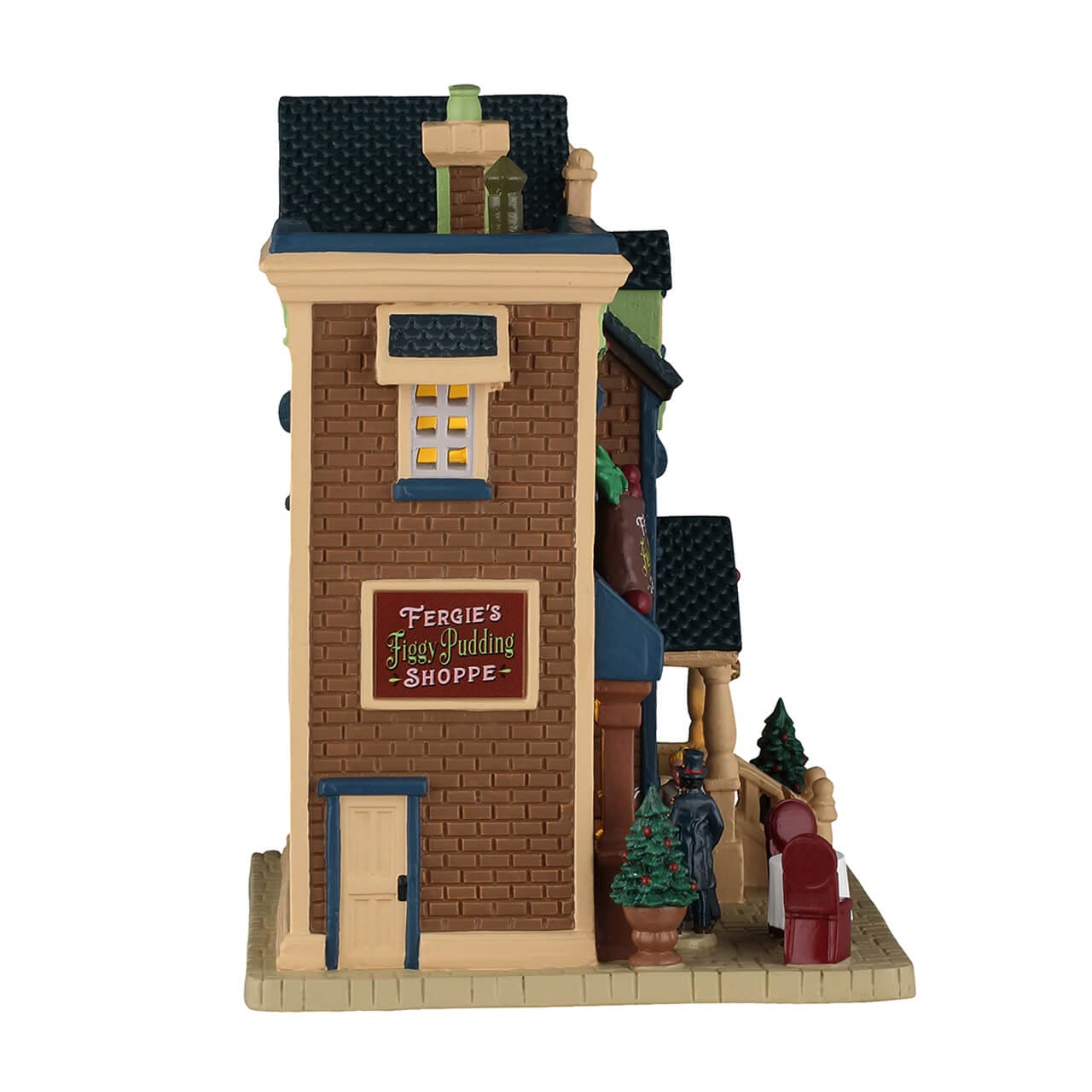 lemax-fergie-s-figgy-pudding-shoppe-miniatur-b-ckerei-caddington image 2