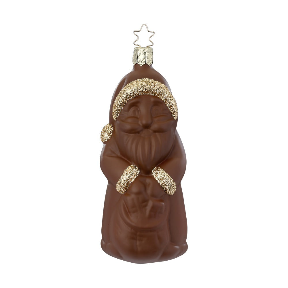 inge-glas-schokoweihnachtsmann-glasfigur-13-cm image 1