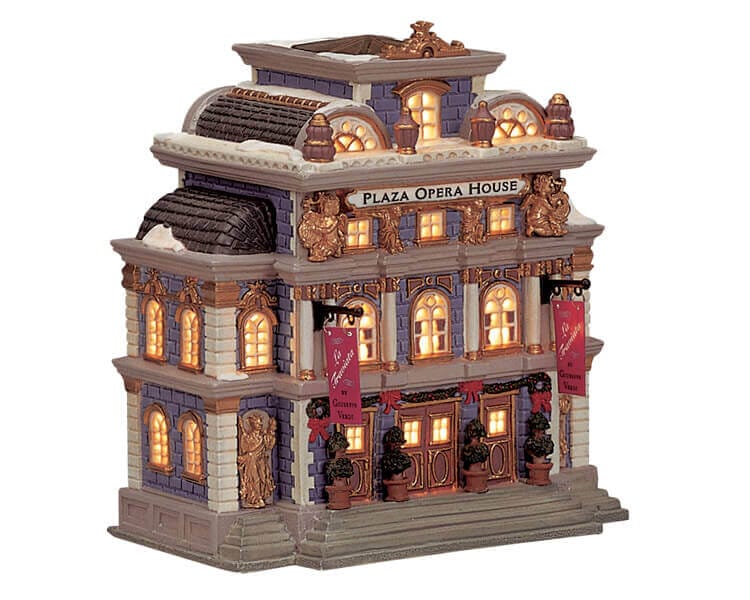 lemax-plaza-opera-house-miniatur-geb-ude-weihnachtsdorf image 1