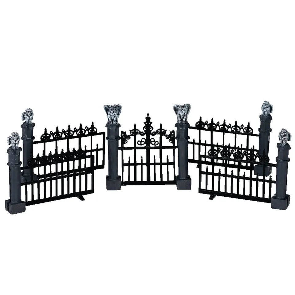 lemax-gargoyle-fence-5-teiliges-zaun-set image 1